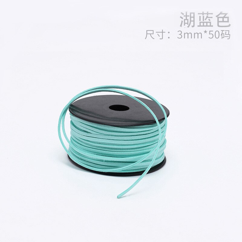 3mm 50 yards Koreaanse Touw Handgemaakte Kunstmatige Bloem DIY Materiaal Sieraden Accessoires Cake Decoratie Bloem Verpakking Koord 16 kleur: 12