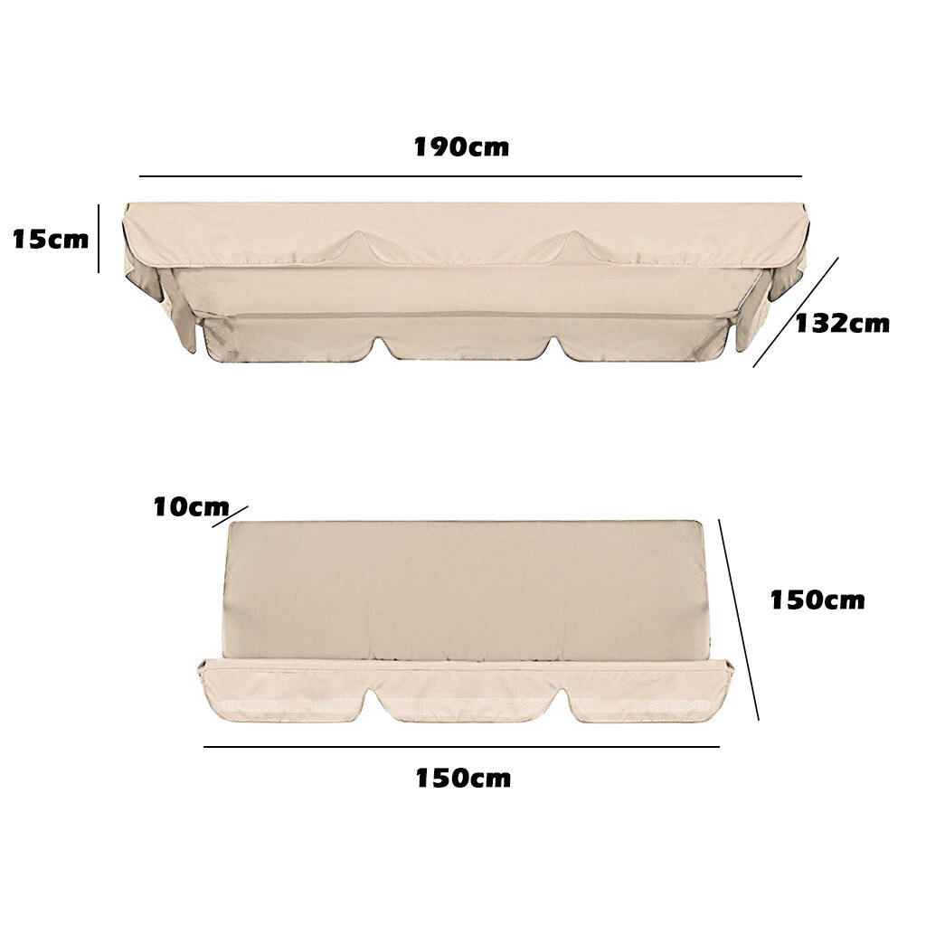 Huśtawka ogrodowa z baldachimem górna pokrywa wodoodporny fotel wiszący robić użytku na zewnątrz hamak z baldachimem parasol wiszący w celu uzyskania huśtawka krzesło markiza 2020