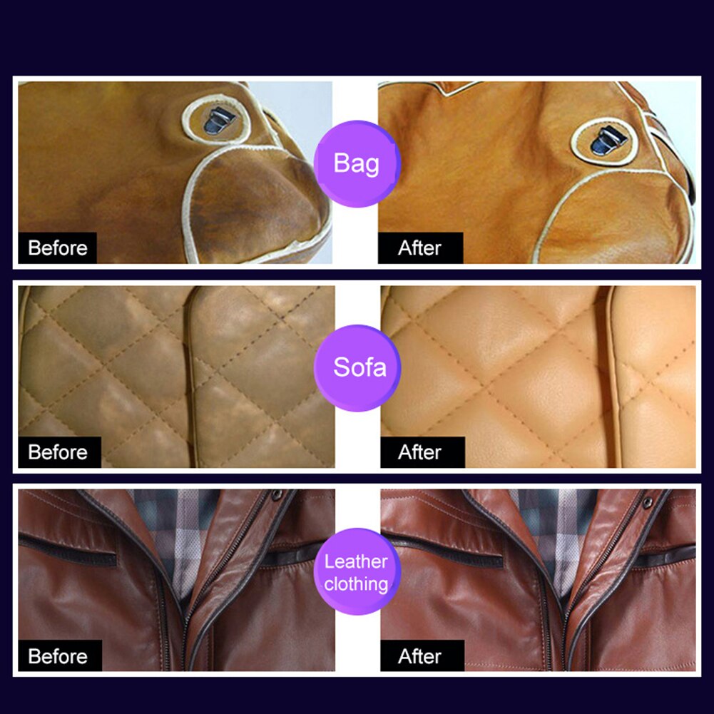 30ML Car Vehicle Wax Interior Restorer Dashboard Seat Glossing Maintenance Tool Restorer Dashboard