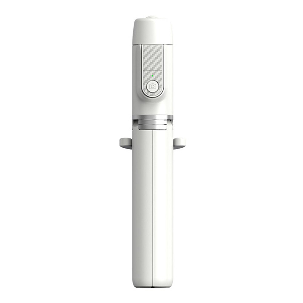 Statief Monopod Selfie Stok Bluetooth Met Knop Selfie Stick Voor Samsung Note 8 9 S9 Selfie Stick Voor Iphone 6 7 8 Plus: WHITE