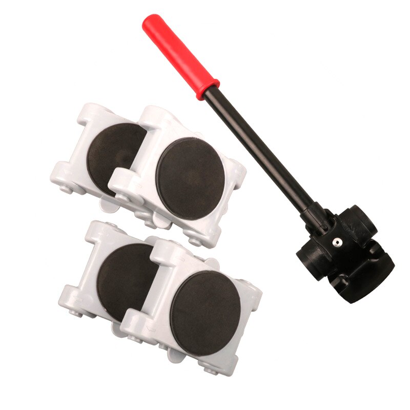 Mover objetos pesados de plástico portátil, móvil, , Kit de herramientas para Mover muebles pesados, 8 unids/set