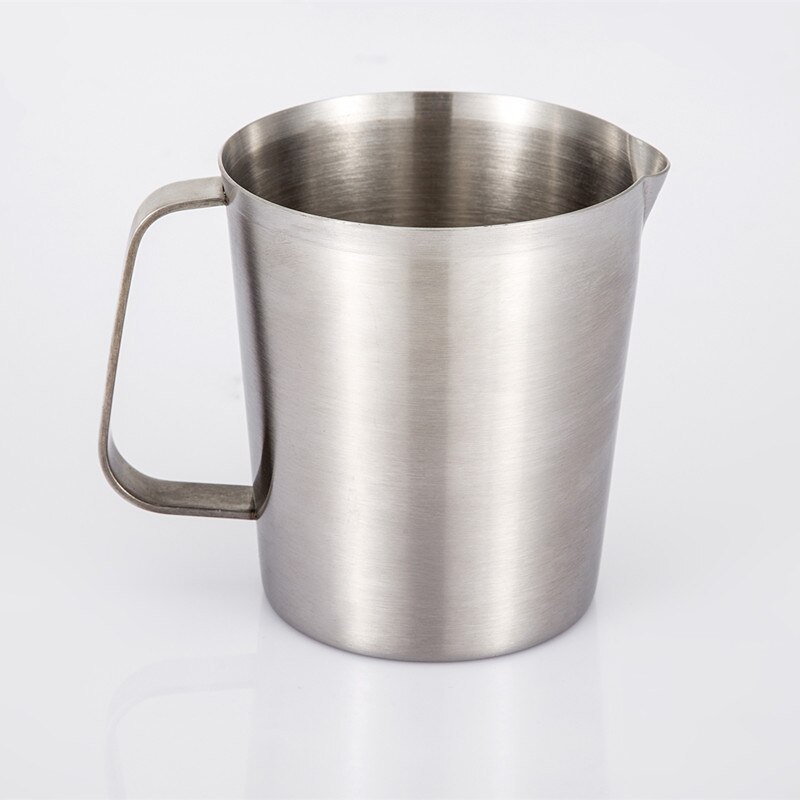 304 thick stainless steel measuring cup L with graduated milk tea cup kitchen baking measuring cup measuring spoon 0.5-2l