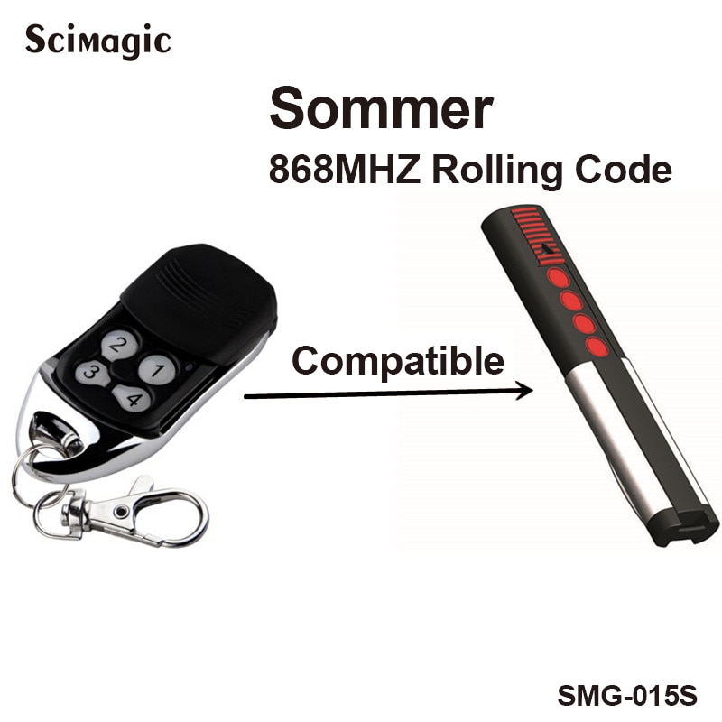Sommer aperto garageport fjärrkontroll 868 mhz sommer 4025 4026 4020 4011 4031 öppnare