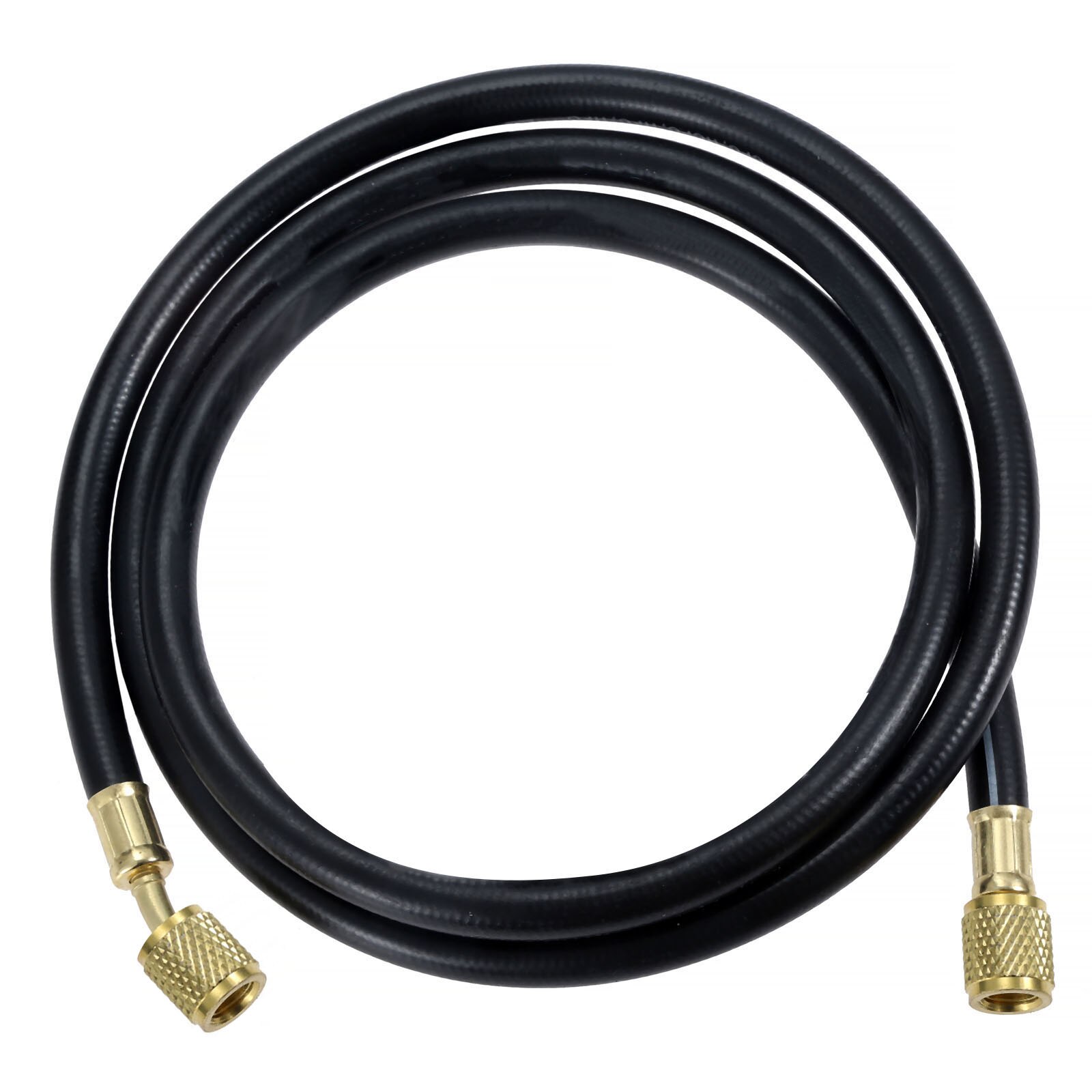 R410A AC Refrigerant Charging Hoses with 1/4’’ SAE Female Flare for R410A R22 R134A R12 R502 Air Condition System Maintenance