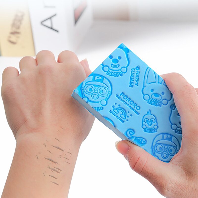 Magic Bad Spons Exfoliërende/Dode Huid Verwijderen Spons Body Massage Cleaning Douche Borstel Bad Gereedschap Badkamer Voor Kinderen Volwassen