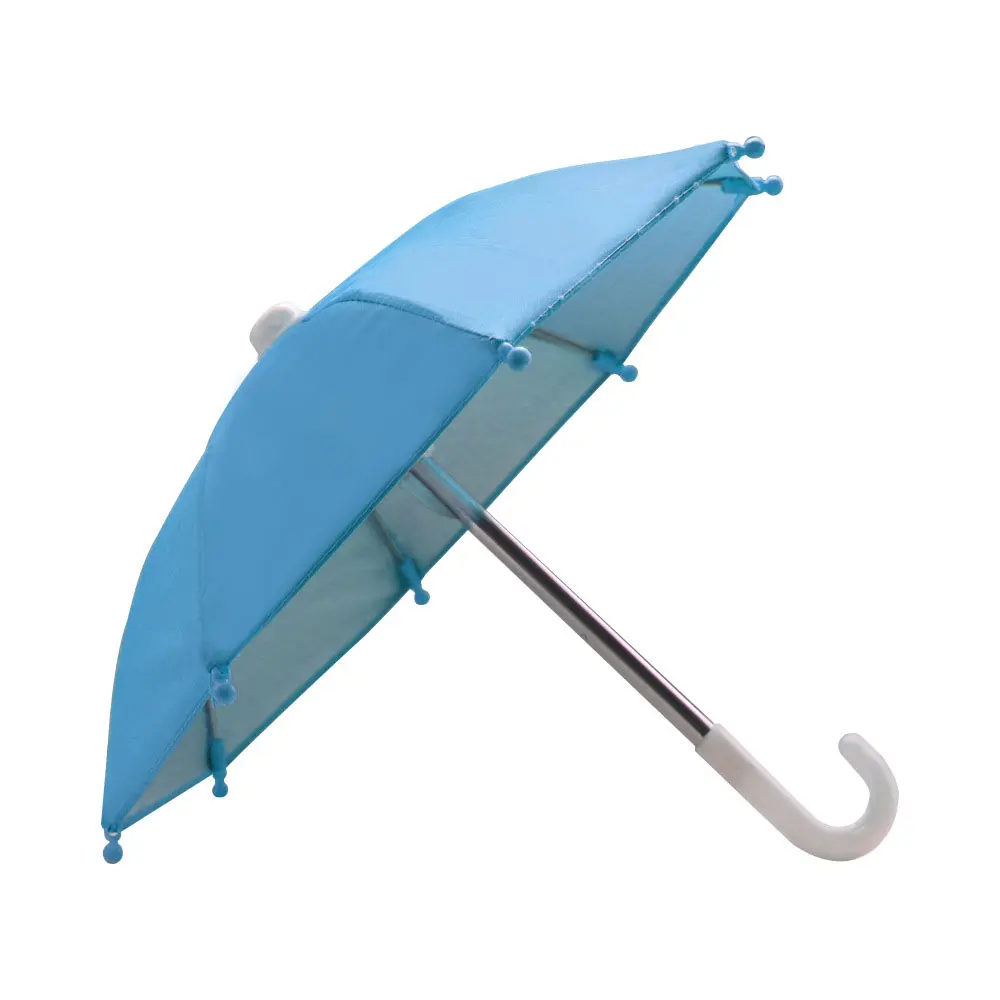 Mini Umbrella Sunshade Phone Holder Motor Bike Handlebar Rain Resistant Waterproof Motorcycle Rider Rain Resistant Universal: ROYAL BLUE