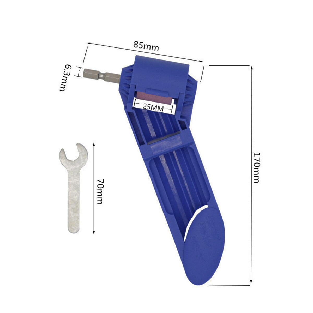 Boor Slijper 2-12.5 Mm Draagbare Korund Slijpschijf Voor Boor Polijsten Grinder Gereedschap Voor Boor Slijper Power tool