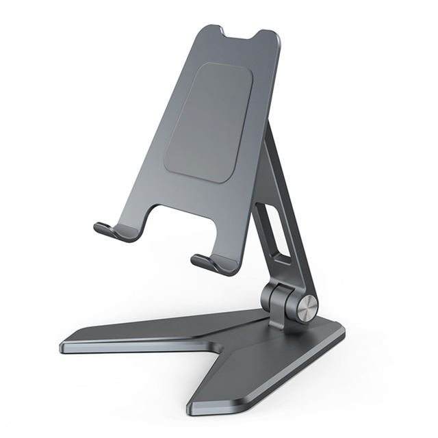 Tekening Digitale Tabletten Houder Tablet Stand Voor Ipad Pro Air Mini 7-12.9 &#39;&#39;Aluminium Tekening Monitor Houder Verstelbare ipad Stand: Phone Holder -Gray