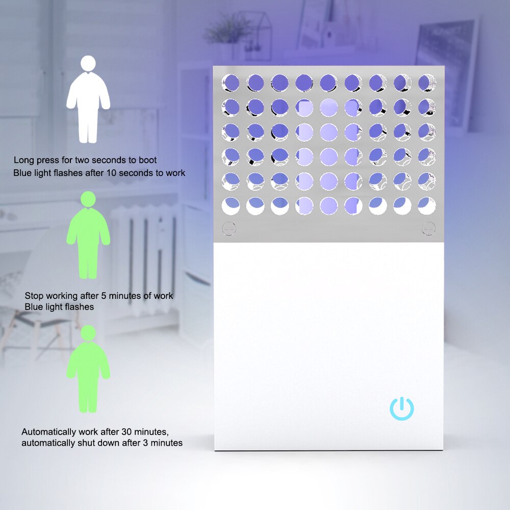 2 IN 1 Mini Car Air Purifier Ozone Generator 10mg 5V Ozone Machine Stainless steel Air cleaner UVC Sterilizer Formaldehyde Remov