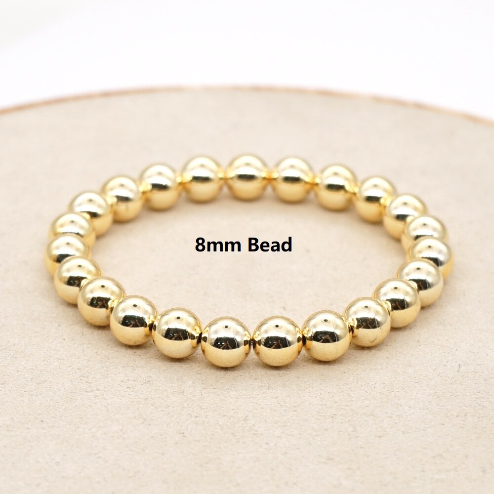 Go2 boho gouden armbanden, sieraden, japanse armbanden voor vrouwen, femme, fadeless sieraden: Qt -b200110b 8mm