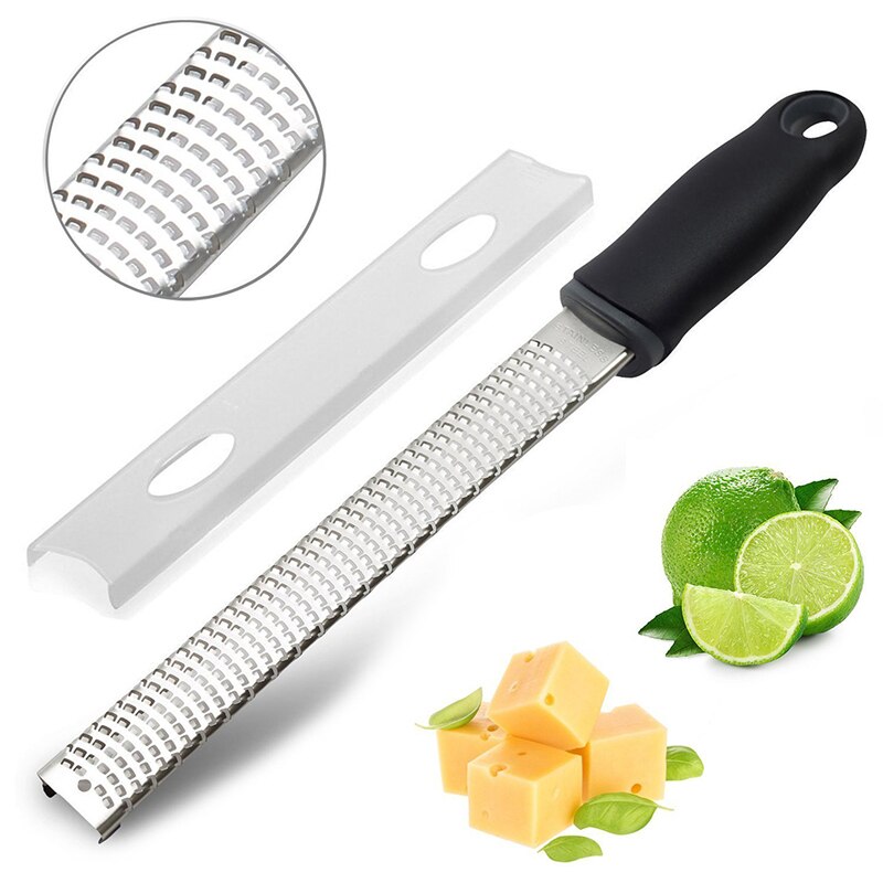 Rvs Kaas Rasp Shredder Vlijmscherp Mes Hand Rasp Voor Parmezaanse Kaas Raspen Kaas Citrus Citroen Zester Fruit Tool