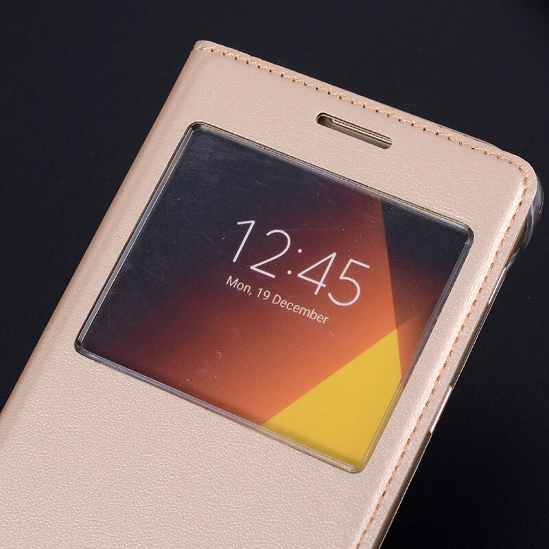 FDCWTS Flip Cover Leather Case For Samsung Galaxy A3 A310 A310F A3 A320F Phone Case Luxury View Shell Holster Sleeve