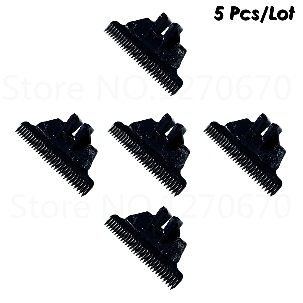 5 Teile/los 30 Zähne Keramik Cutter Klinge für Die Meisten Haar Clipper Trimmer Extra Klinge Ersatz Kopf Ersatz Teil Moving Messer: Black