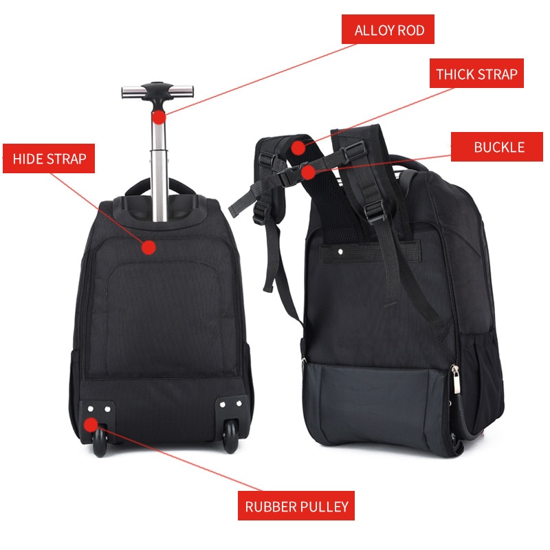 Reiseveske for menn mann ryggsekk polyester vesker vanntett datamaskin pakkesekk merke ryggsekker tralle ryggsekk