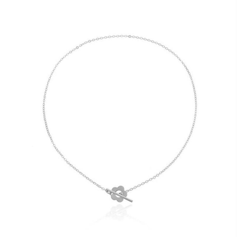 Neue 2022 Luxus Schwarz Kristall Glas Perle Kette Halsband Halskette Für Frauen Blume Lariat sperren Kragen Halskette: S