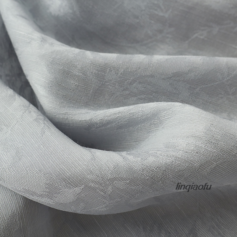 Silk linen fabric silk linen dress shirt fabric High-end linen fabric