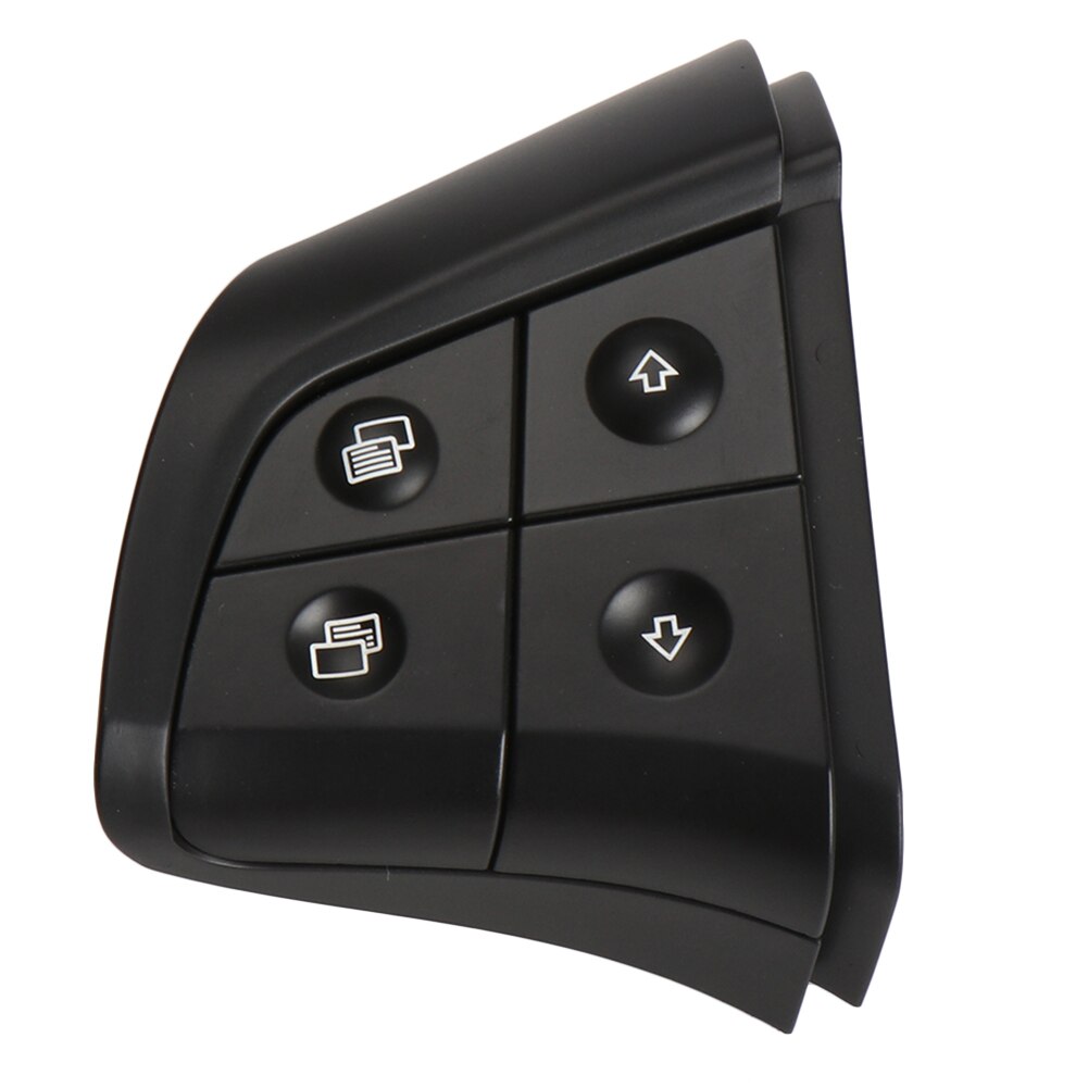 4 tasten Auto Lenkrad Schalter Kontrolle Geschmack für Mercedes-Benz ML-Klasse/Benz ML/GL/R/B Klasse W164 W251 W245 Auto Zubehör: Schwarz links