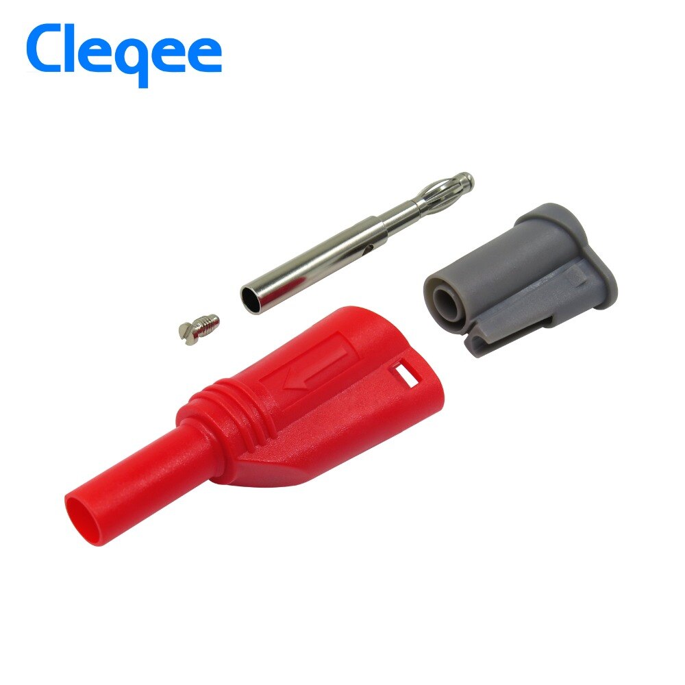 P3005 Lassen/Montage 4mm Stapelen Veiligheid Banana Plug Lassen-gratis Multimeter Connector