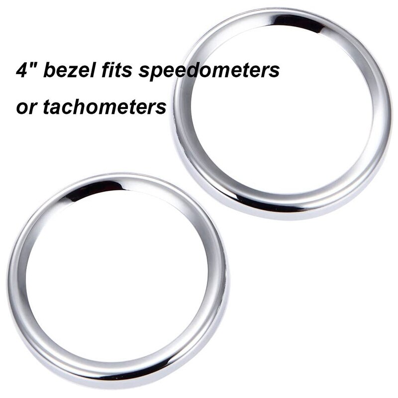 9 PCS Stereo Accent Speeeter Speaker Trim Ring Set for Electra Street Glide Ultra Classic Models 1986