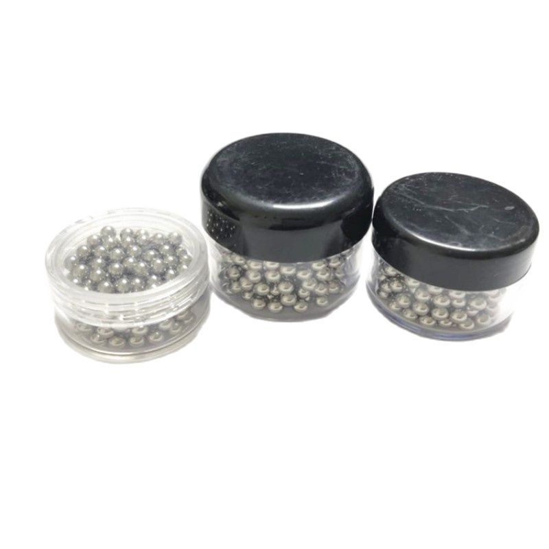 Bola de limpieza decantadora de vino, botella de vidrio de acero inoxidable, Pellets de limpieza, decantador de cuentas, taza, cepillado, accesorios de barra, 3-4mm