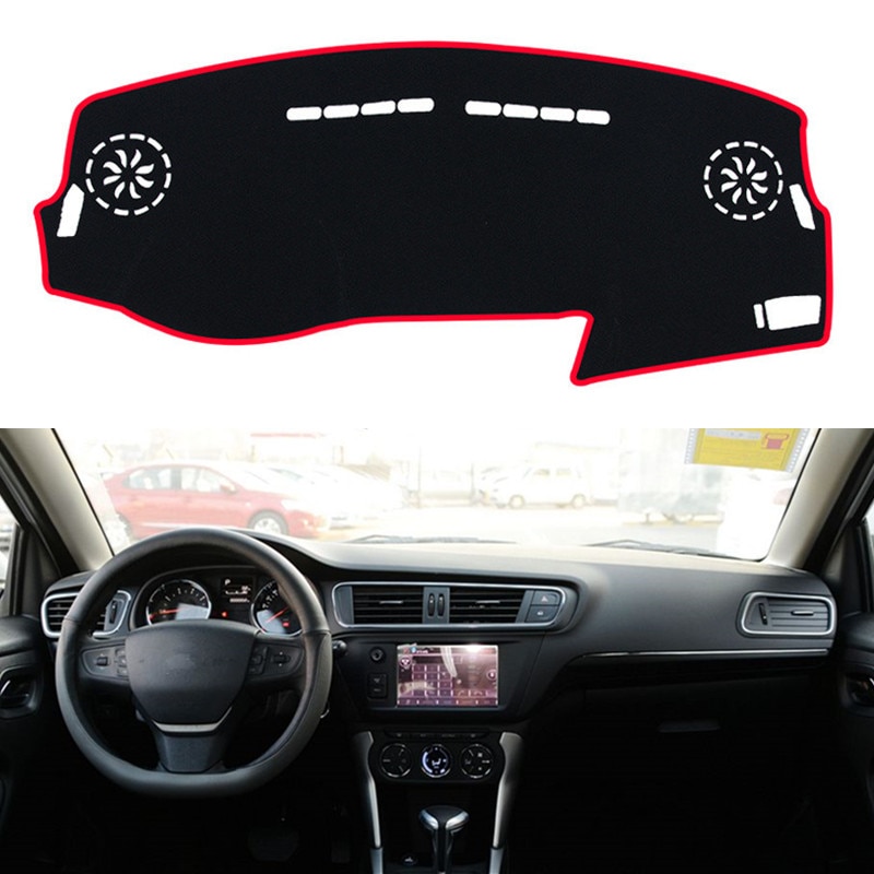 Für Citroen C3-XR C3 Auto Armaturenbrett Abdeckung matt Pad Bindestrich Sonne Schatten Instrument Schutz teppich Zubehör