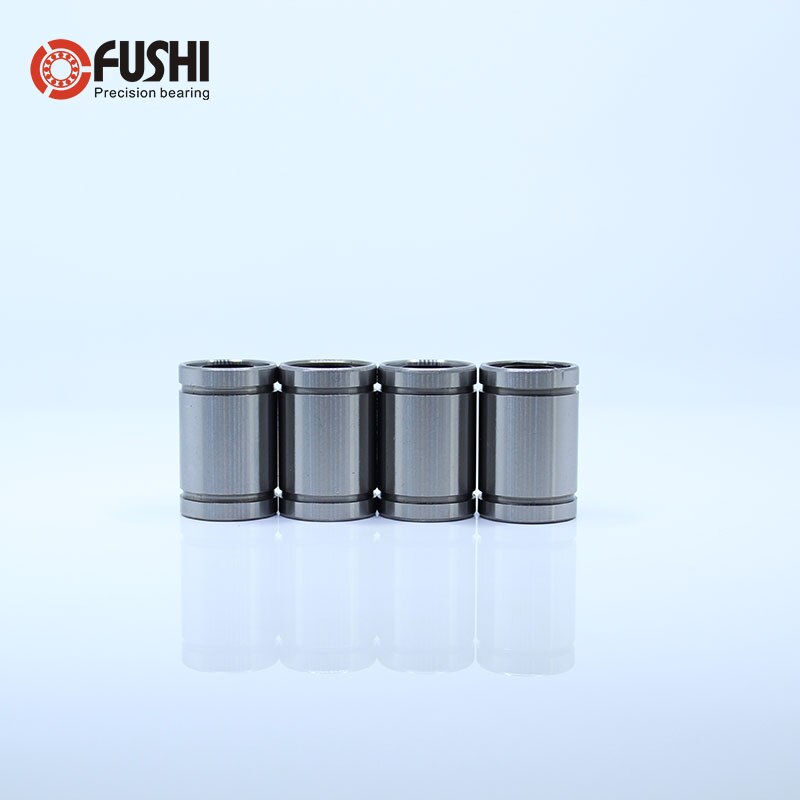 LM04UU LM05UU LM06UU LM08UU LM10UU LM12UU Linear Motion Bearings ABEC-5 ( 4 Pcs ) Standard LM 4 LM5 LM6 LM8 LM10 LM12 mm