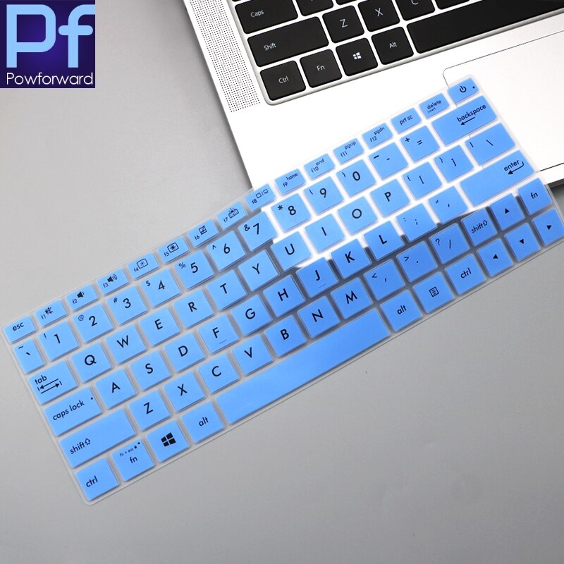 Silicone laptop Keyboard cover For ASUS ZenBook 13 UX334FA UX334FAC UX334F UX334FL UX334FLC UX334 FL FLC F UX 334 13.3&#39;&#39;