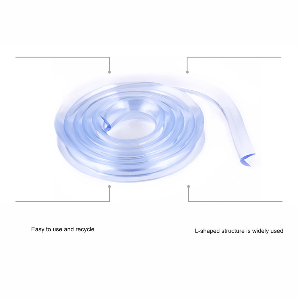 Infant Baby Safety Corner Protection Strip Guards 1/2/5/6m Transparent Table Edge Furniture Corner Protectors Soft Bumper