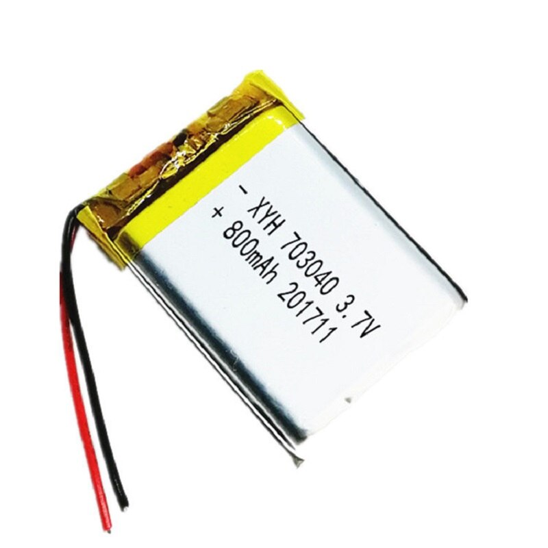 Batterie al litio ricaricabili della batteria 3.7 li-po 800 v 703040 mAh per la banca leggera di potere del computer portatile del DVD del telefono cellulare MP3 MP4 della luce del LED: Default Title