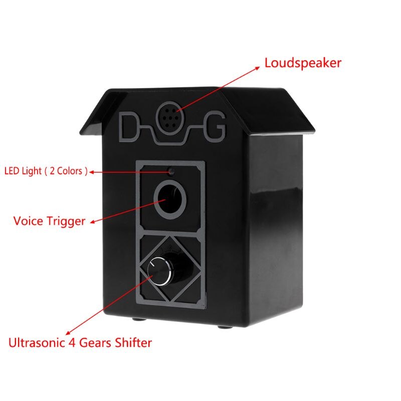 Dog Stop Barking Apparaten Huisdier Outdoor Bark Stopper Ultrasone Dog Bark Training