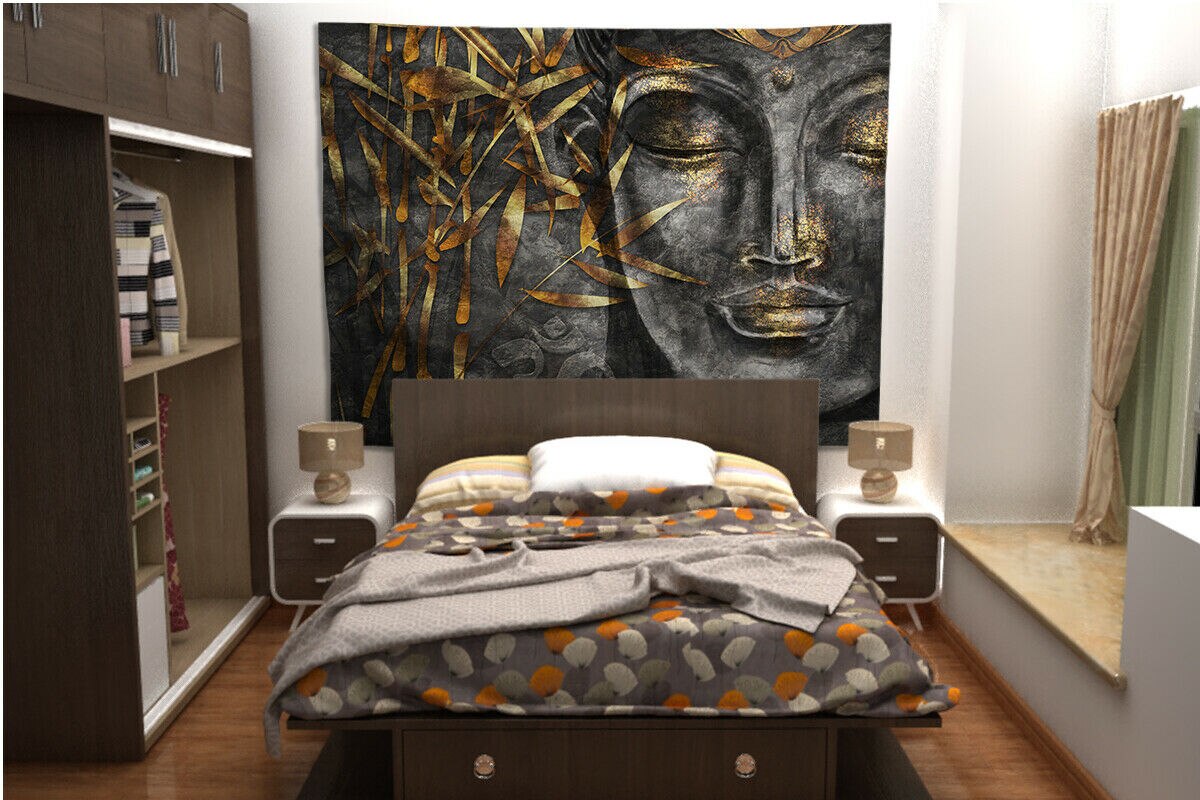 Religión de Buda arte, tapicería colgante de pared sofá Mesa cama cubierta