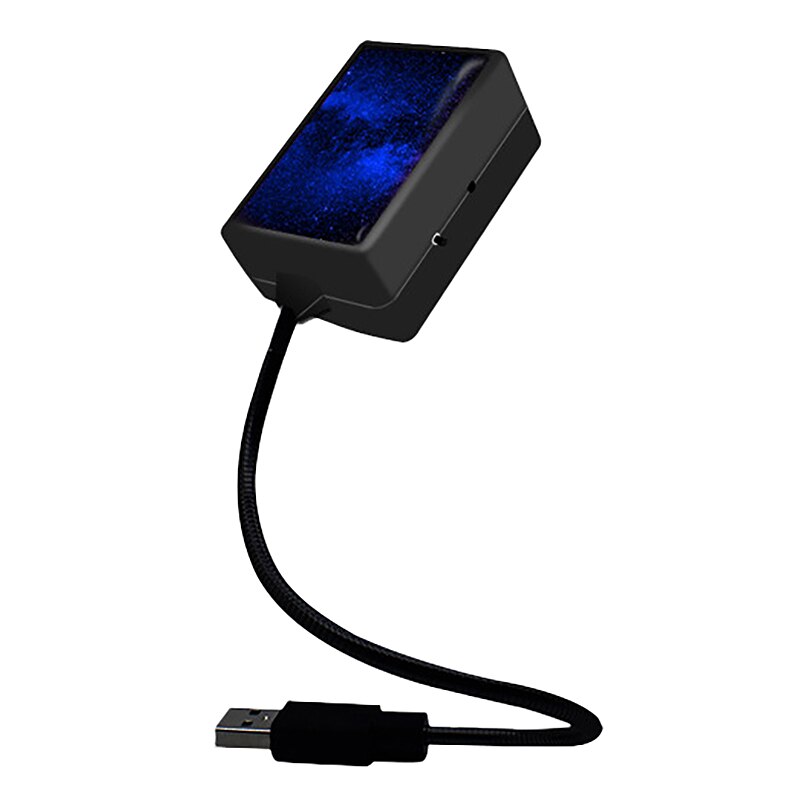 USB voiture intérieur toit atmosphère vedette ciel lampe projecteur LED étoile veilleuse: Default Title