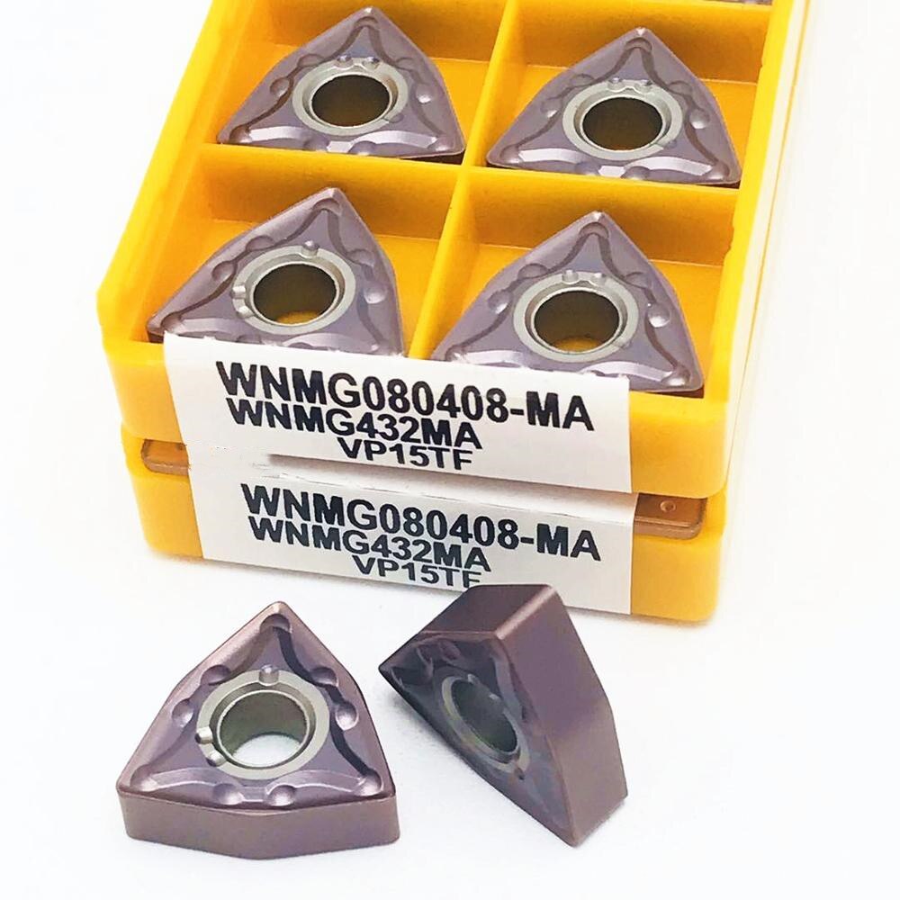 Carbide insert WNMG080404 WNMG080408 MA VP15TF UE6020 US735 High external metal turning tool CNC milling turning tool
