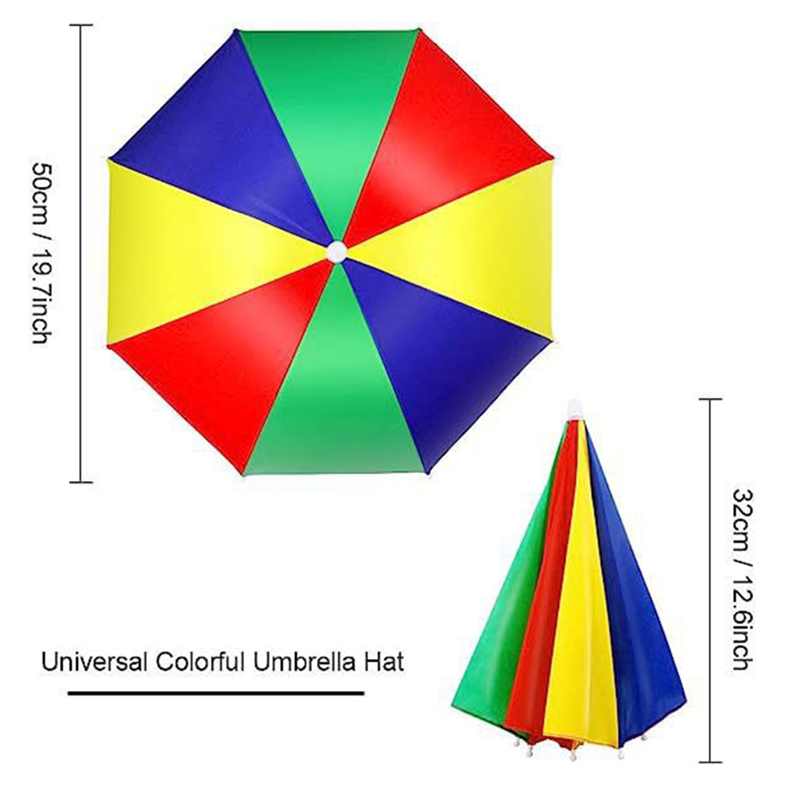 Paraguas soleado plegable para exteriores para niños, sombrero de paraguas plegable, protección solar, protección contra la lluvia, accesorios para sombrero de pesca