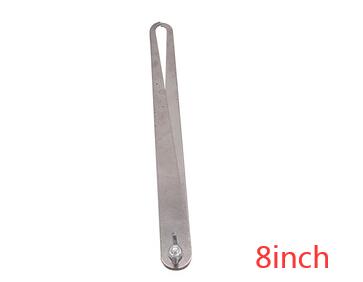 Keramische Remklauw Gebogen Buiten Remklauw Klem Rechte Been Inner Card Sculptuur Keramische Meten Aardewerk Tool 4-12Inch: S 8INCH