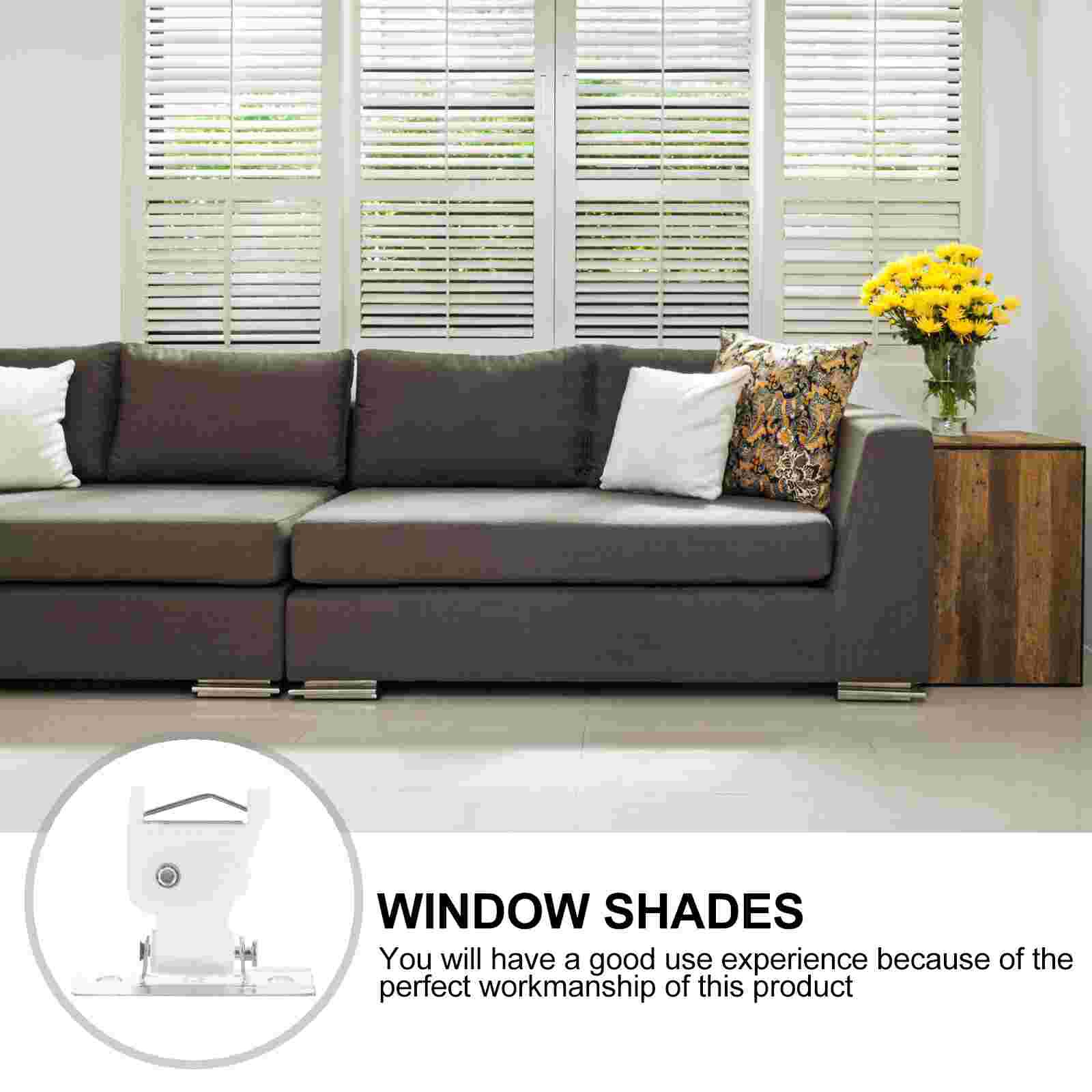 4Sets Roman Shade Lock Window Blinds Lock Roman Shade Cord Lock Curtain Cord Lock for Apartment Blinds Home