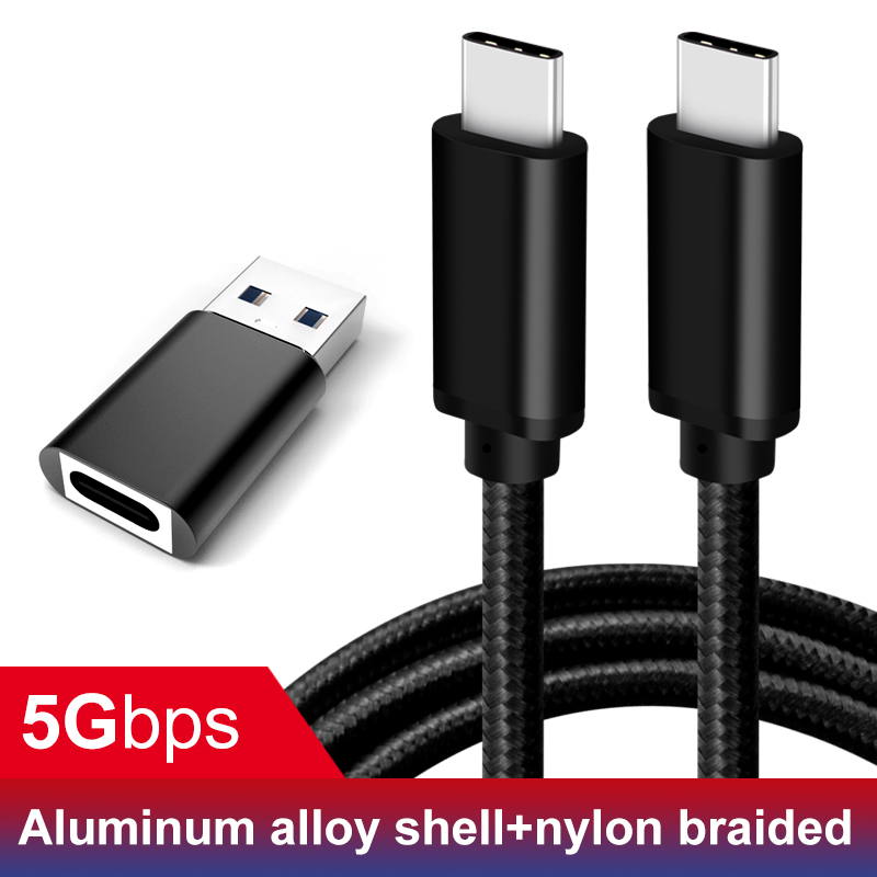 USB Typ C Kabel 10ft 3M Oculus Quest Link Kompatibel VR Geschwindigkeit Daten Transfer Schnelle Ladung USB 3.2 Typ- C mit USB C zu EINEM Adapter