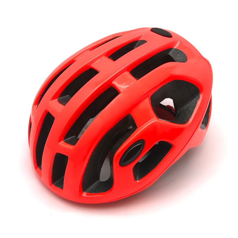 Casco de Ciclismo de triatlón para hombre y mujer, Casco de Bicicleta de carretera aerodinámico para bicicleta de montaña ultraligera,: Orange