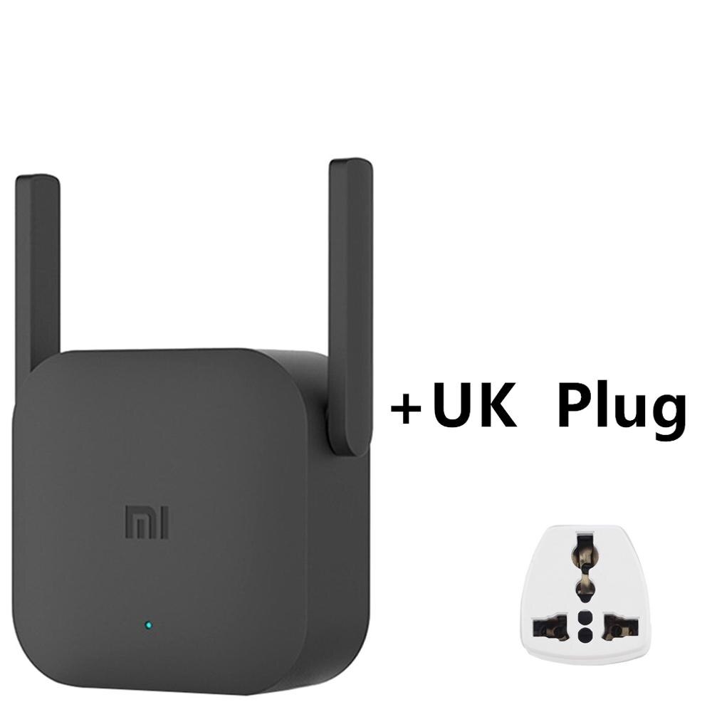 Xiaomi Wifi Amplifier Pro 300M Signal Enhanced Repeater Wireless Receiving Network Routing Expansion wifi Expander: add UK adapter