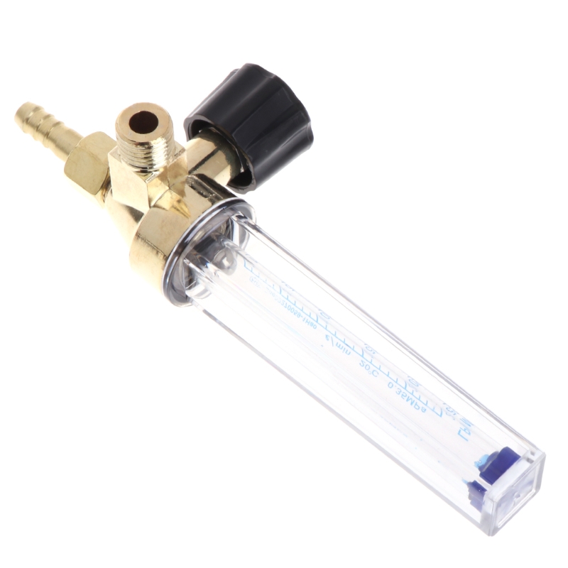 7mm Argon Flow Meter 1/4PT 0.35 MPA Flow Meter CO2 Carbon Dioxide Pressure Reducer Regulator Valve Flowmeter