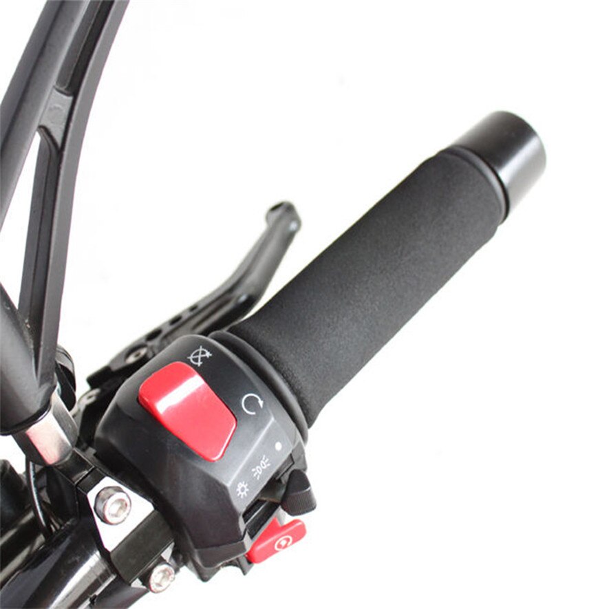 Moto motocicleta deslizamiento en espuma Anti-vibración confort agarre del manillar accesorios de la cubierta nueva práctica Durable de l26