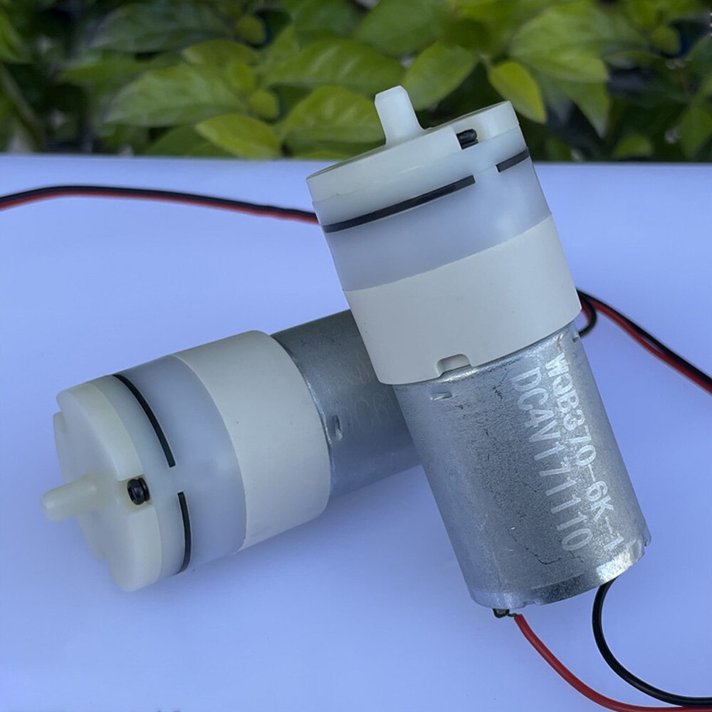 DC 3V-8V 6V 370 Micro Air Pump M27 Air Pump with Line for Electronic Sphygmomanometer Diy Fish Tank Small USB Oxygen Pump