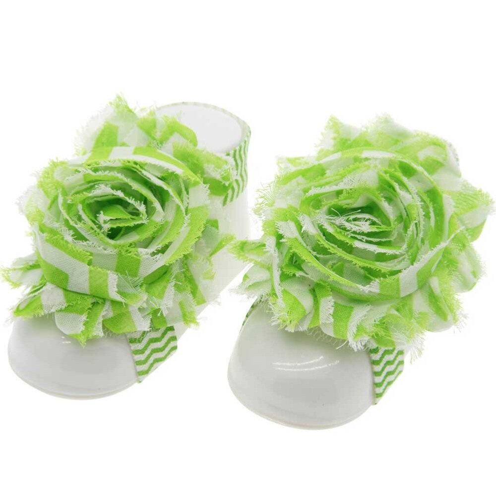 5 Pairs Barefoot Sandals Lovely Sandal Sandals Beautiful Flower Kids Barefoot Flower for Infant Baby Kids