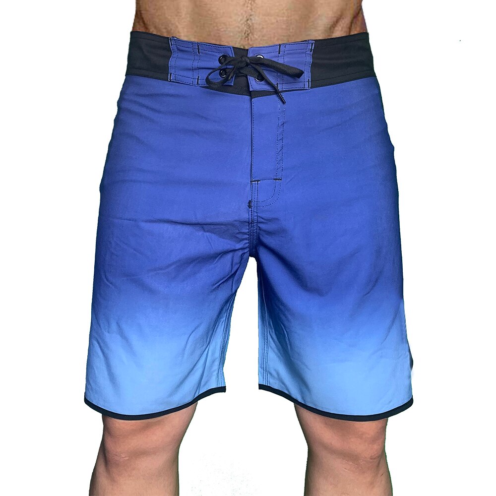 Pocket Zwemmen Shorts Voor Mannen Badmode Man Badpak Zwembroek Zomer Bathing Beach Wear Surf Beach Short Board Broek Boxer: Blauw / W32