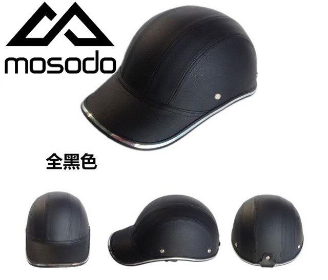 Motorfiets Half Helm Baseball Cap Stylehalf Helm Elektrische Fiets Scooter Anti-Uv Veiligheid Harde Hoed Auto Zomer Eendenbek Cap: 1