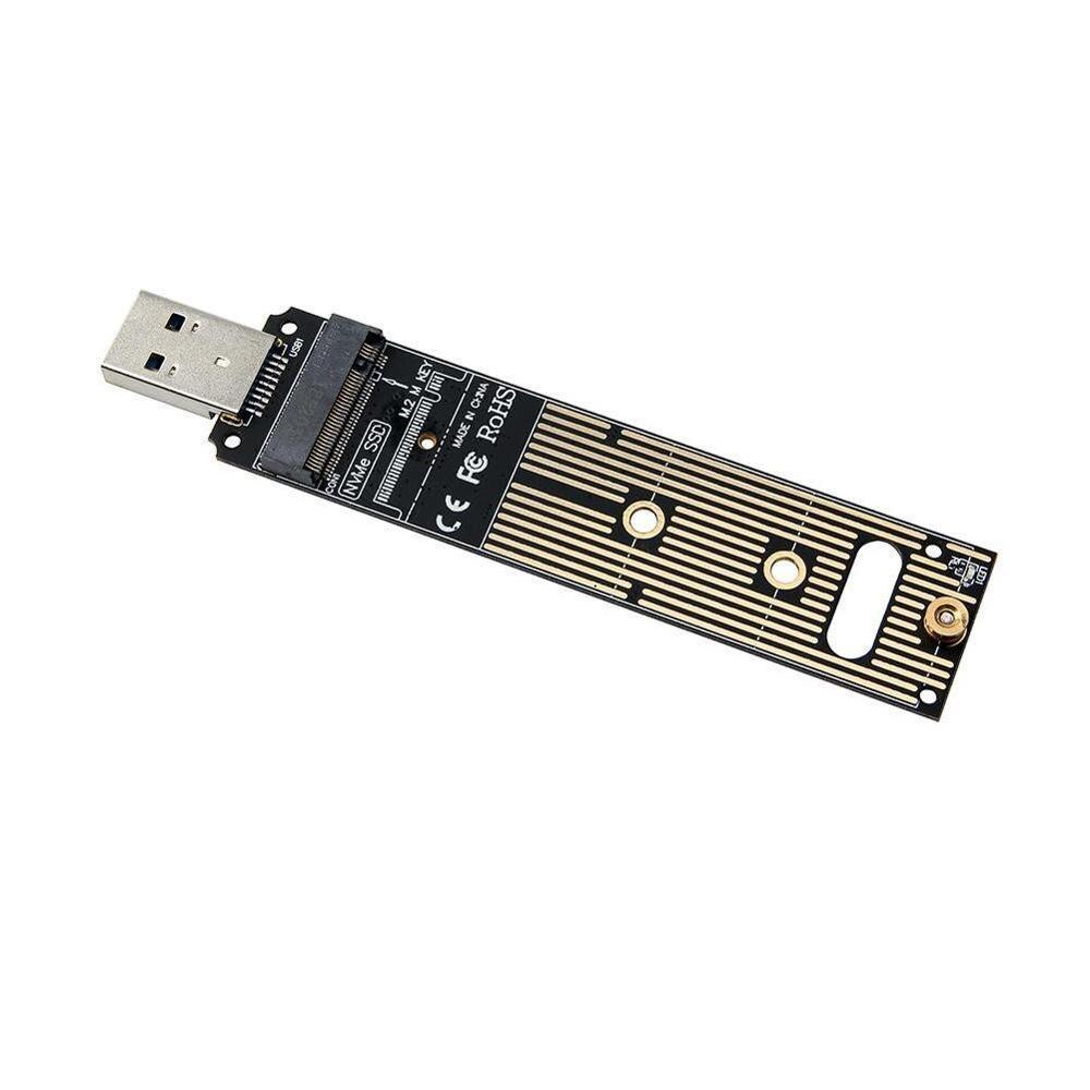 Usb 3.0 にnvm m-キーM.2 ngff外部ssd pcba運ぶアダプタボックスディスクP0W9