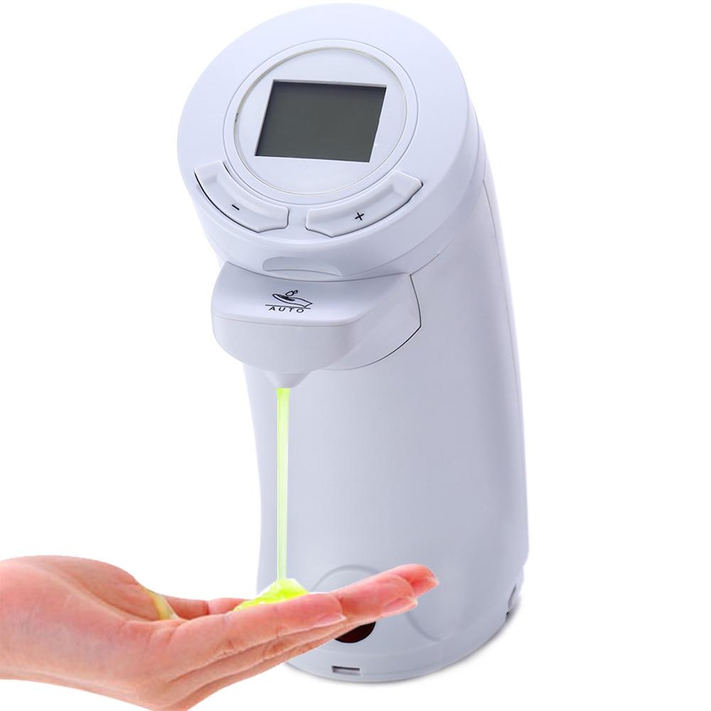 AD-04 250 ml Touchless Lcd-scherm ABS Automatische Zeep Sanitizer Lotiondispenser Hand Wasmiddel Fles voor Keuken badkamer