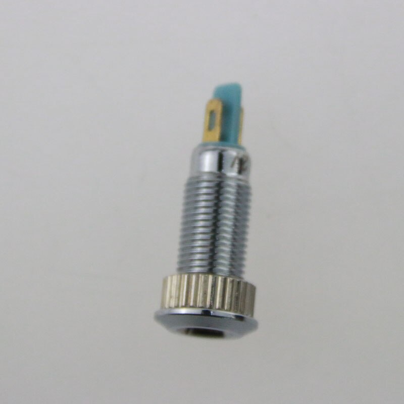 10 stk metall indikatorlys 8 mm metall lampe spenning 12 v varsel kjøretøy lampe rød grønn gul blå og hvit
