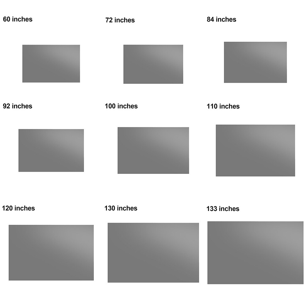 16:9 Metal Anti Light Curtain 100 120 133 Inches 4K HD Display Portable Projector Cloth Home Theater Movie Projection Screen