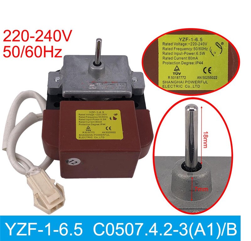 YZF-1-6.5 C0621.4.4/V / C0507.4.2-3(A1) / BCD-303W-CE / C0507.4.2-3(A1)B / 230-50DY288.1/JYF-01-2 50240401000X/4681JB1029U